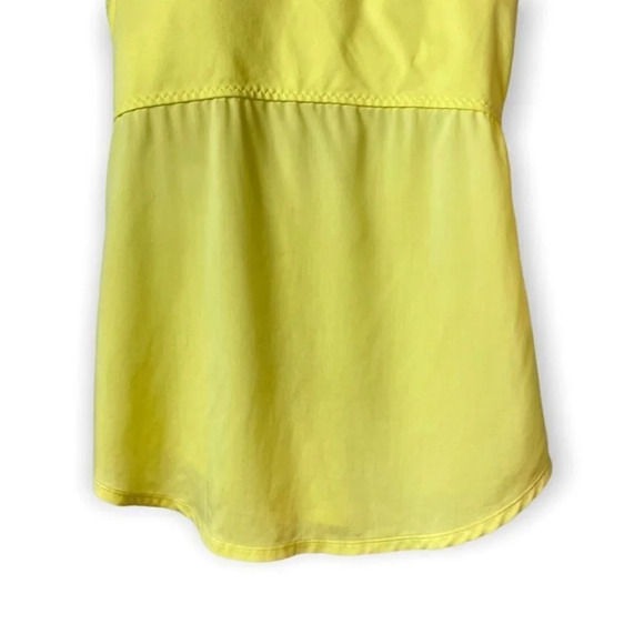Under Armour Neon  Yellow Tank with Bra - Picture 5 of 9